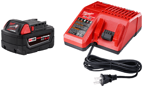 Milwaukee M18 Battery and Charger Starter Kit