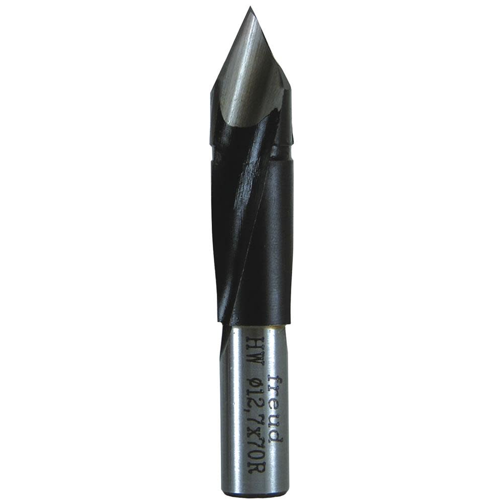 Freud 15 mm (Dia.) Through Hole Bit with Right Hand Rotation 70 mm Overall Length
Freud 15 mm (Dia.) Through Hole Bit with Right Hand Rotation 70 mm Overall Length