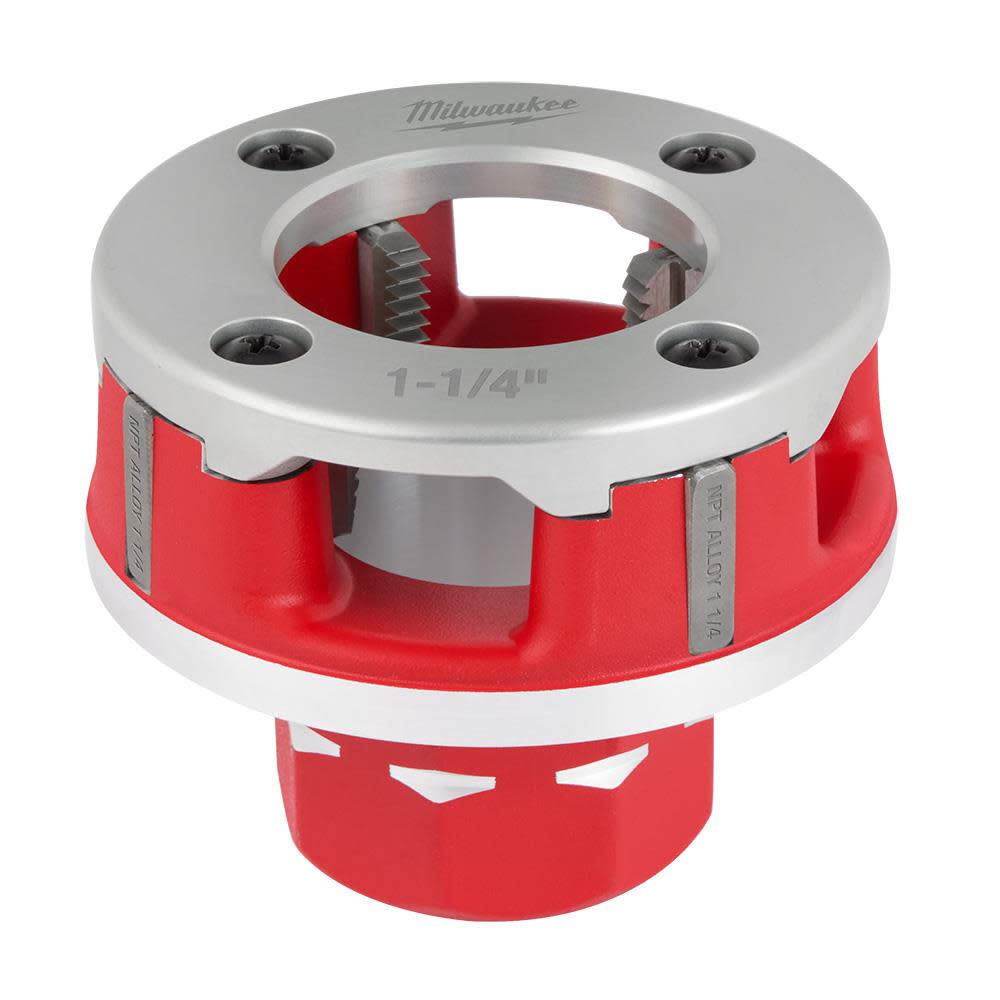 Milwaukee 1 1/4" ALLOY NPT Compact Forged Aluminum Die Head