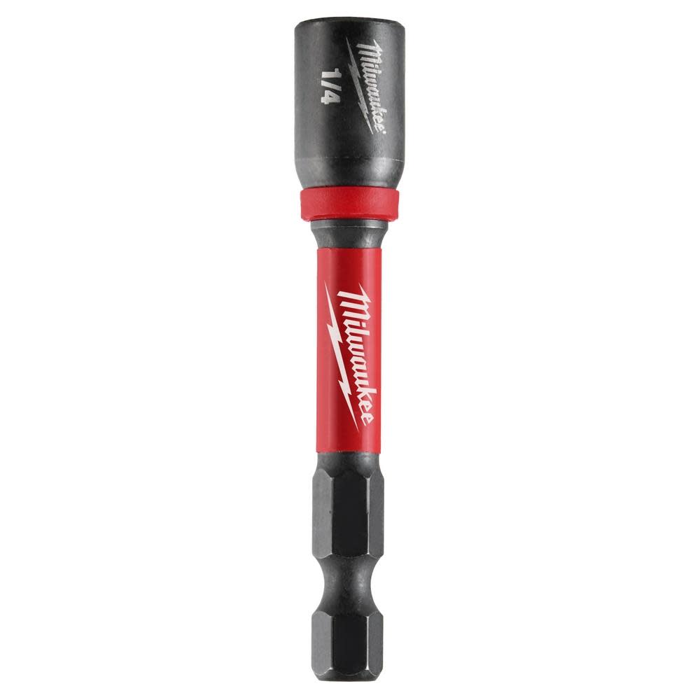 SHOCKWAVE Impact Duty™ 1/4” x 2-9/16" Magnetic Nut Driver 10PK