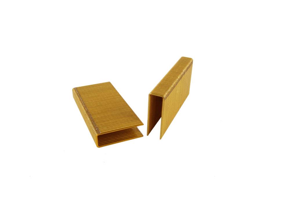 (5M) 2 In. 15 Gauge Galvanized Hardwood Flooring Staples, 5,000/Box