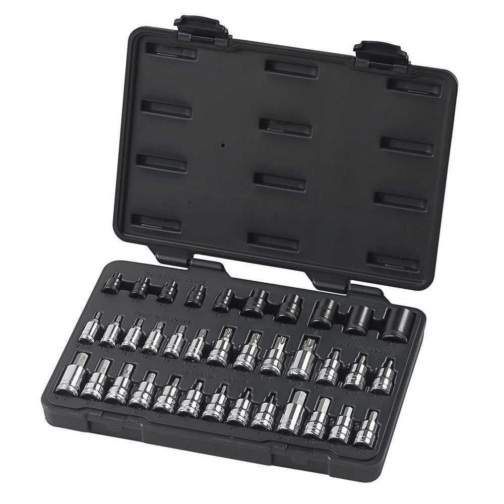 GEARWRENCH Master TORX Set 36 pc. with Hex Bit Sockets