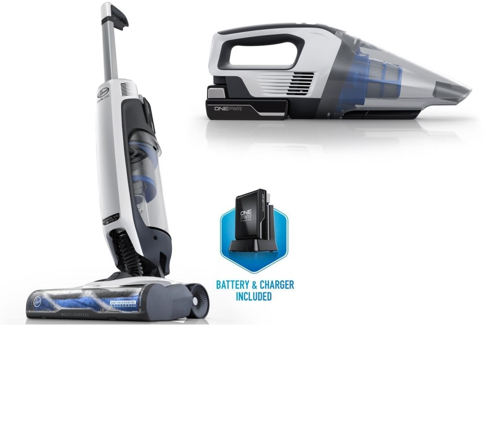 Hoover Residential Vacuum ONEPWR Evolve Pet Upright Vacuum Kit & Hand Vacuum Kit Bundle
Hoover Residential Vacuum ONEPWR Evolve Pet Upright Vacuum Kit & Hand Vacuum Kit Bundle