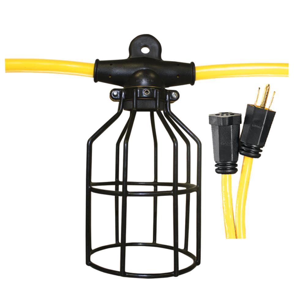 Voltec U-GRD Temporary Light String 12/3 50'