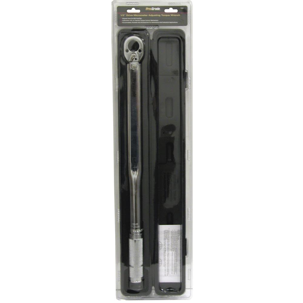 Allied International Prograde Micrometer Adjusting Torque Wrench 1/2In Drive