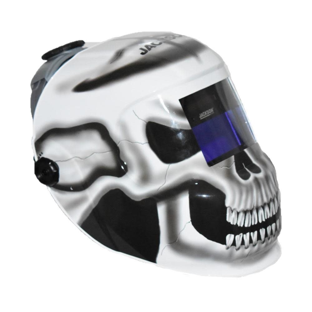 Jackson Safety Welding Helmet Gray Matter Graphics Fixed Shade 10