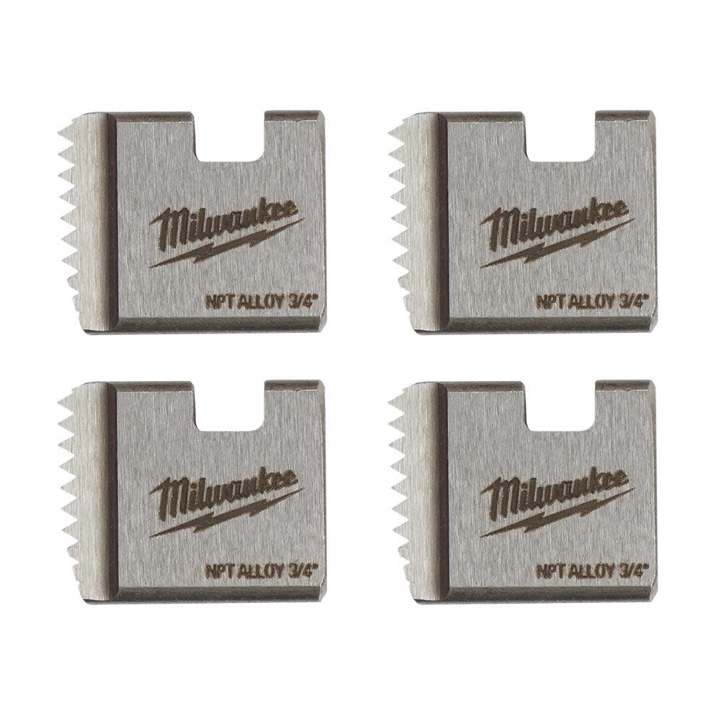 Milwaukee 3/4" ALLOY NPT Portable Pipe Dies
