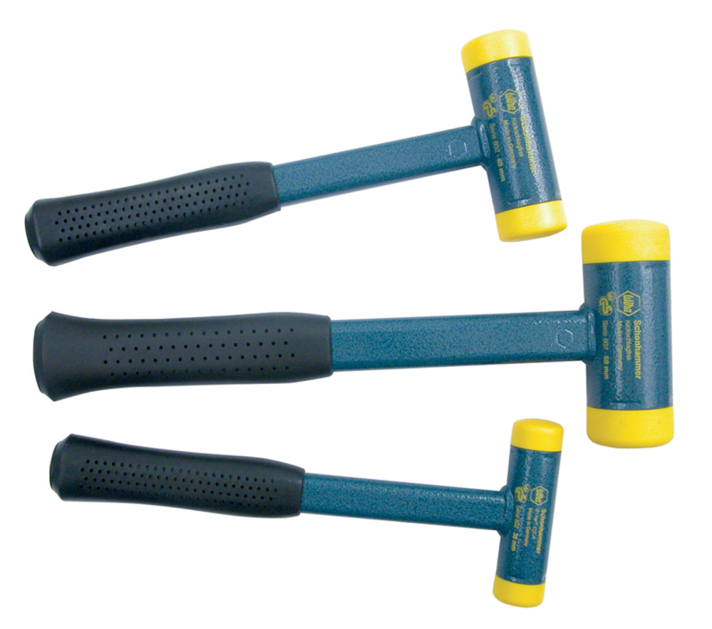 Wiha Dead Blow Hammer Set 30mm 40mm & 50mm 3pc