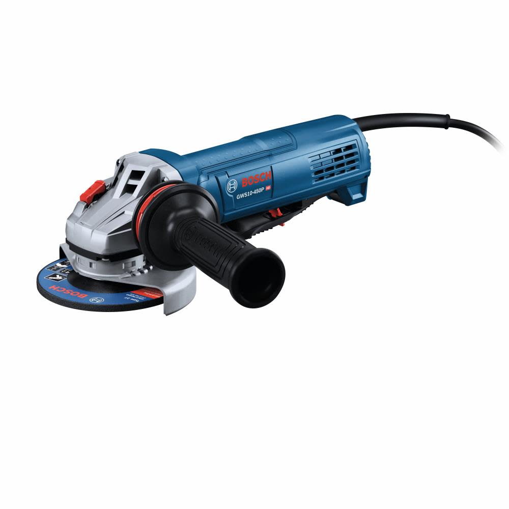 Bosch 4 1/2" Ergonomic Angle Grinder with Paddle Switch