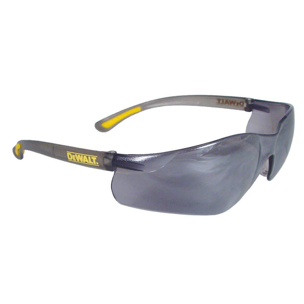 DEWALT Contractor Pro Safety Glasses Silver Mirror Lens