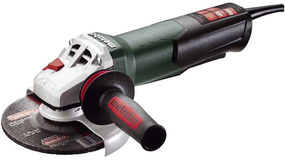 Metabo WEP15-150QUICK 6" Angle Grinder Non-Locking Paddle Switch 13.5A 9600rpm
Metabo WEP15-150QUICK 6" Angle Grinder Non-Locking Paddle Switch 13.5A 9600rpm