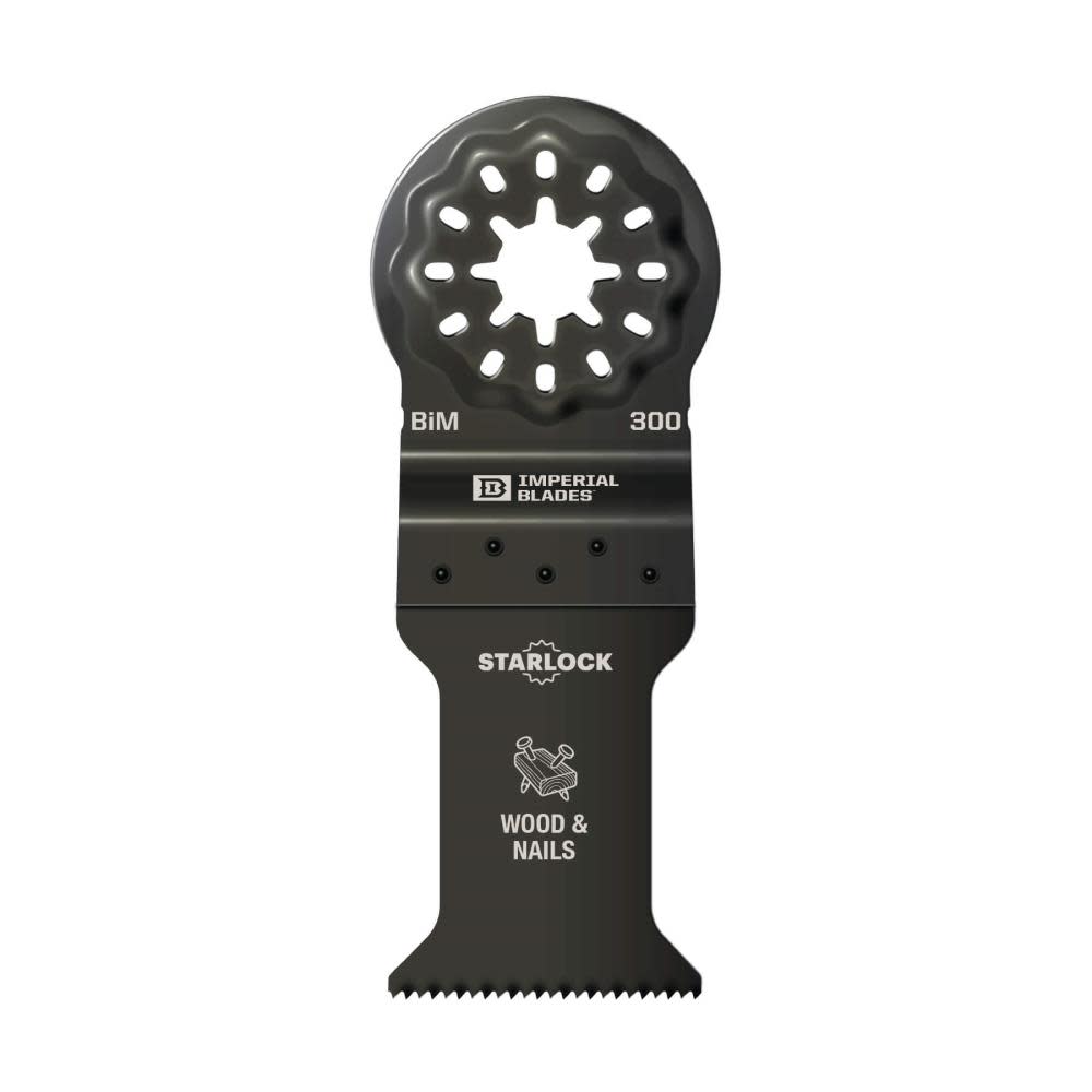 Imperial Blades IBSL300-1 Starlock 1-3/8" Standard Wood & Nails Blade 1PC