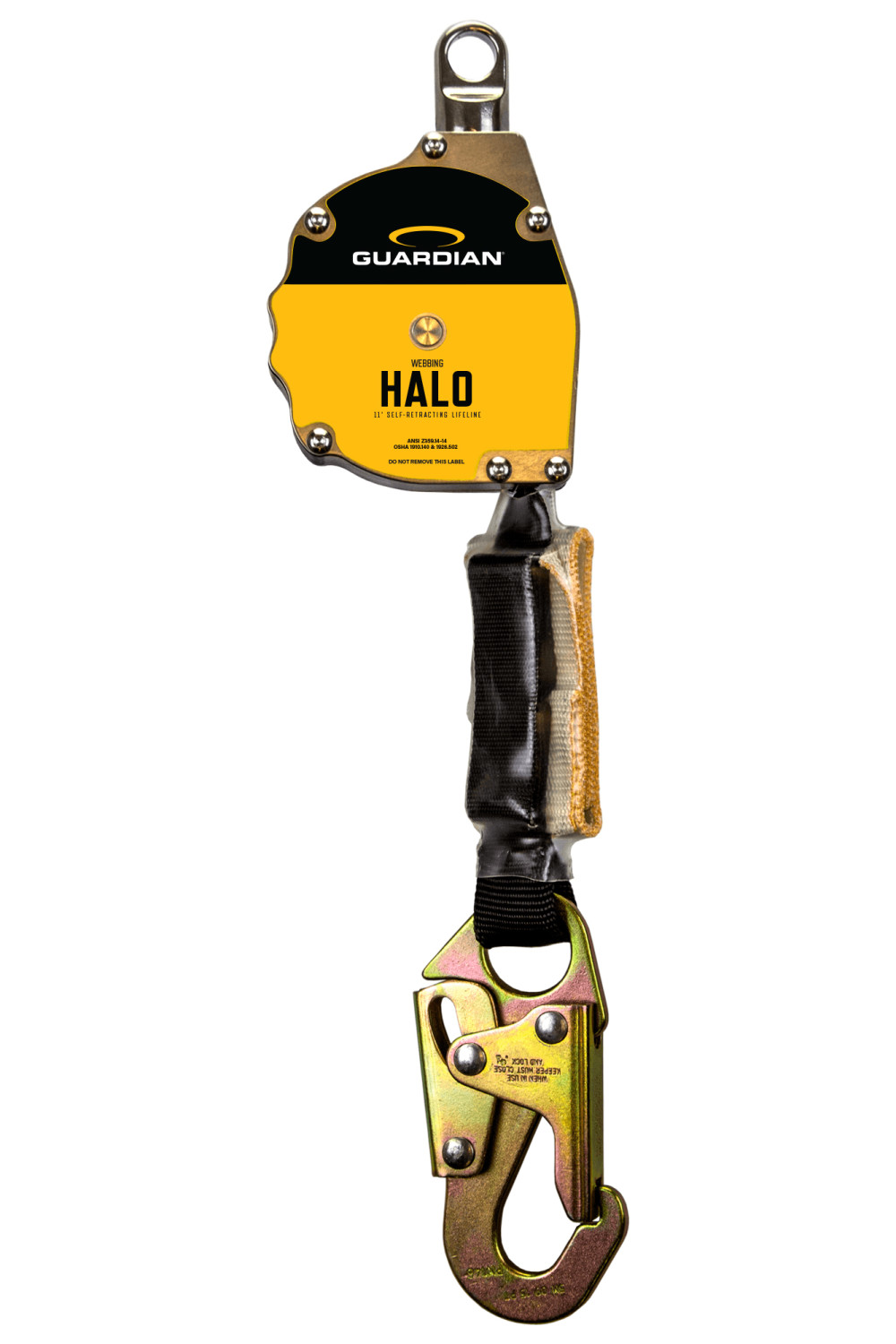 Guardian Fall Protection Halo 11' Self Retracting Lifeline with Steel Snap