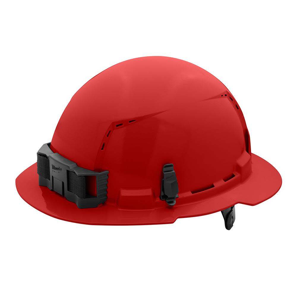 Milwaukee Red Full Brim Vented Hard Hat with 6pt Ratcheting Suspension Type 1 Class C
Milwaukee Red Full Brim Vented Hard Hat with 6pt Ratcheting Suspension Type 1 Class C