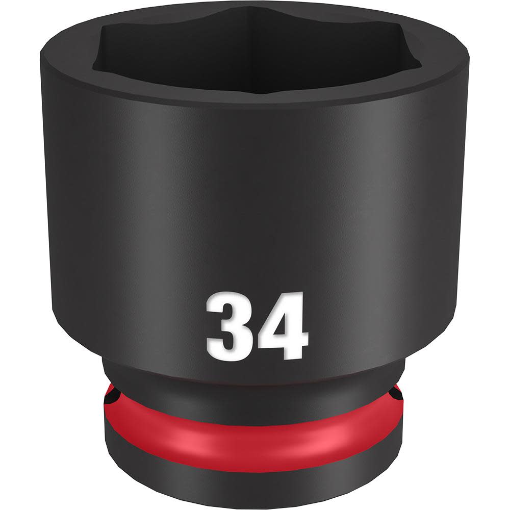 Milwaukee SHOCKWAVE™ Impact Duty™ Socket 1/2" Drive 34MM Standard 6 Point