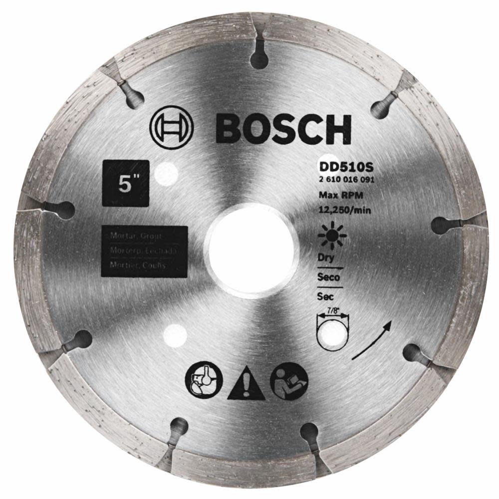 Bosch 5" Standard Sandwich Tuckpointing Blade