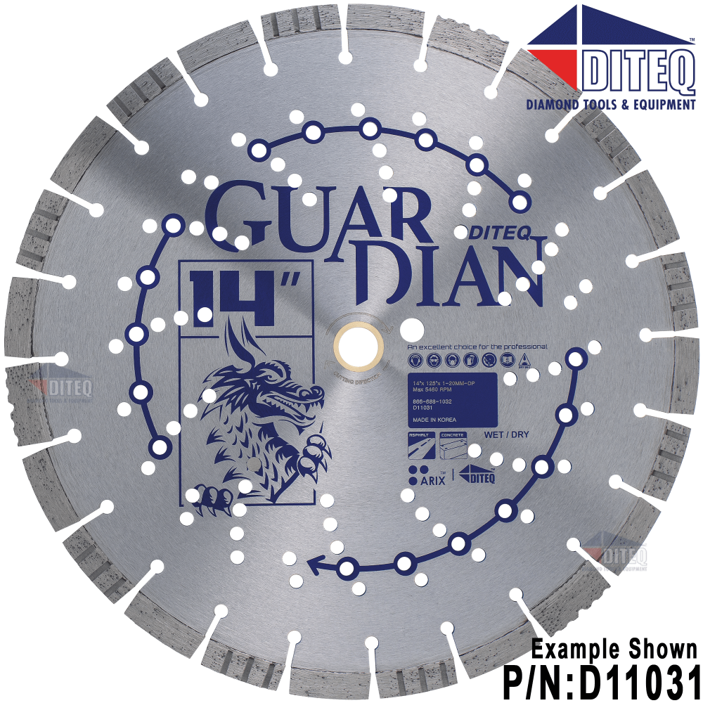 Diteq 12" Guardian Blades
