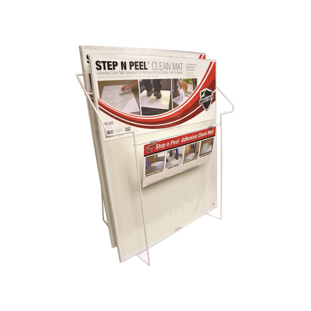 Surface Shield Step N Peel Clean Mat White Frame 25 In. x 31 In. 4 pack 30 Sheets Per Pack
Surface Shield Step N Peel Clean Mat White Frame 25 In. x 31 In. 4 pack 30 Sheets Per Pack