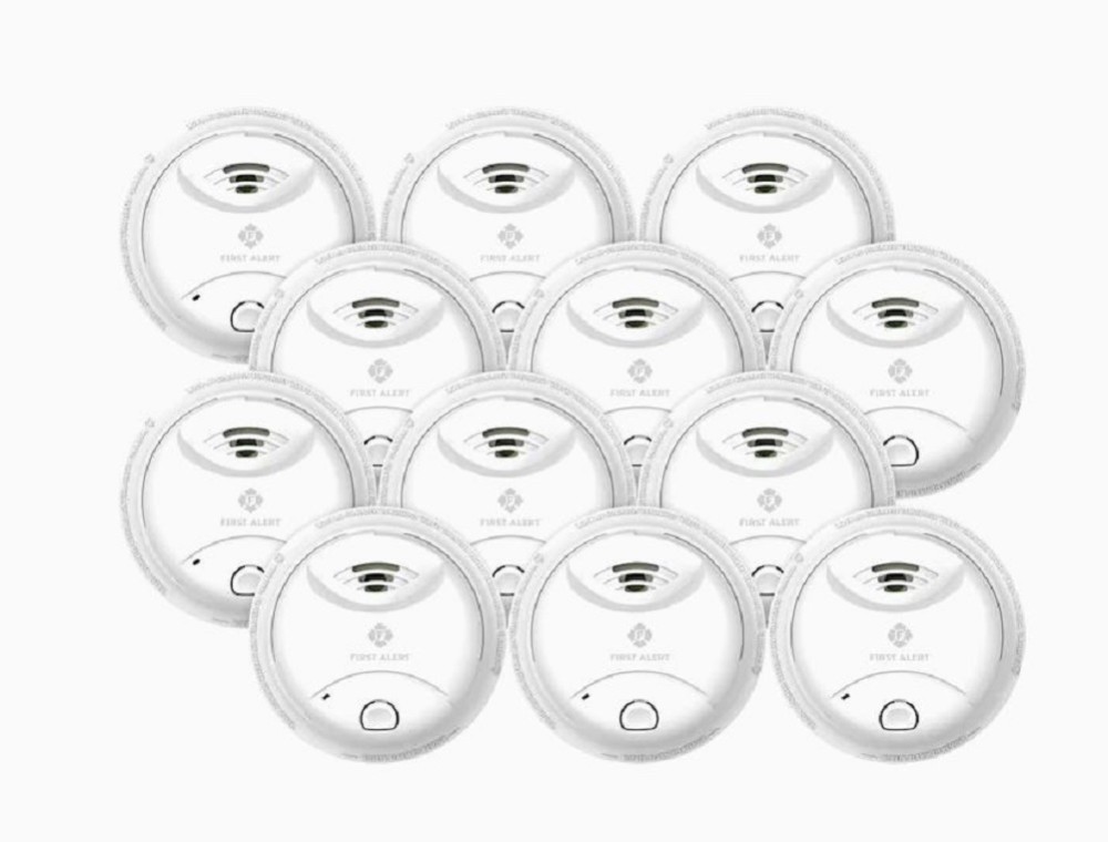 First Alert Ionization Smoke Alarm - Pack of 12