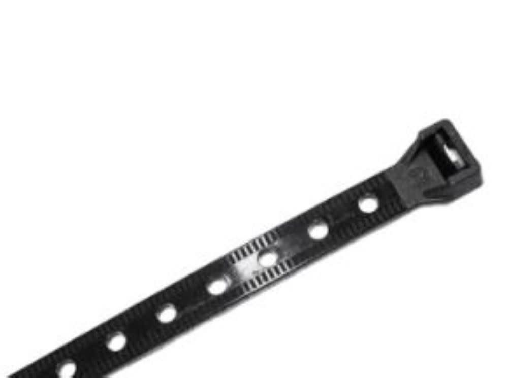 Southwire Universal Cable Tie 50lbs Black 8" 15pk