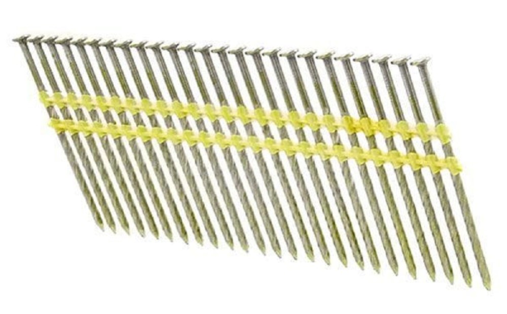 Duo Fast 1015228 2-3/4 X .120 Bright 20 Full Round Head Strip Plastic Nail - 2500 Nails
Duo Fast 1015228 2-3/4 X .120 Bright 20 Full Round Head Strip Plastic Nail - 2500 Nails