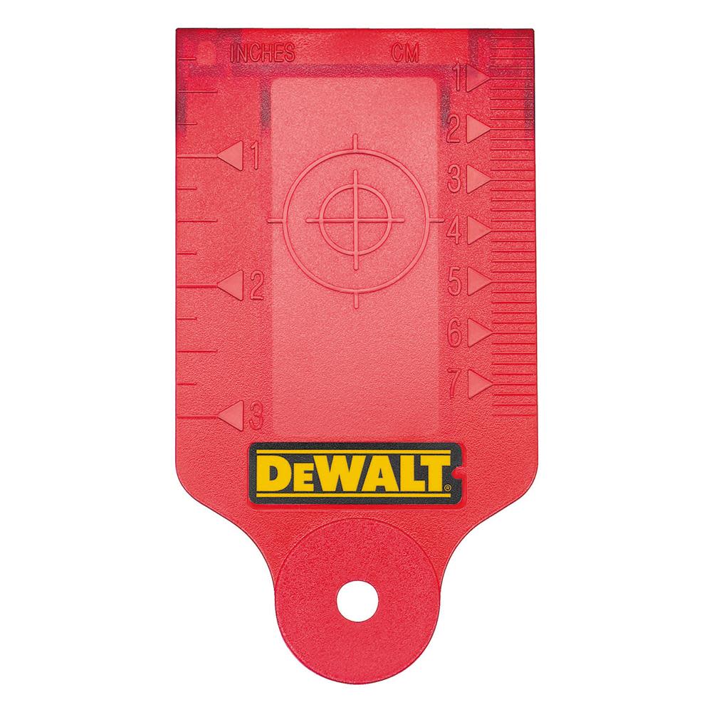 DEWALT Laser Target Card