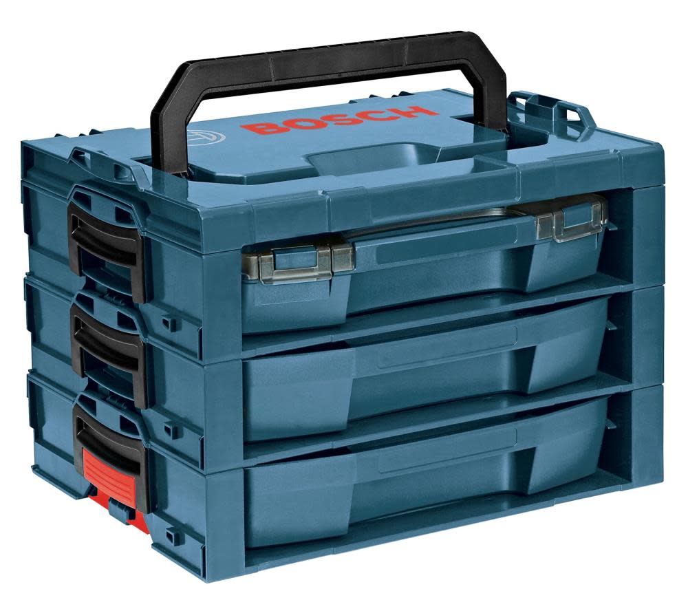 Bosch Organizational Shelf System with Drawers and Carry Handle