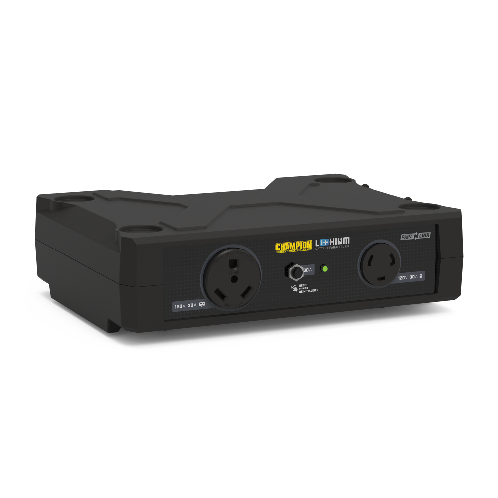 Champion Power Equipment Lithium Series 30Amp RV Ready Parallel Kit for Linking ParaLINK Ready Power Stations
Champion Power Equipment Lithium Series 30Amp RV Ready Parallel Kit for Linking ParaLINK Ready Power Stations