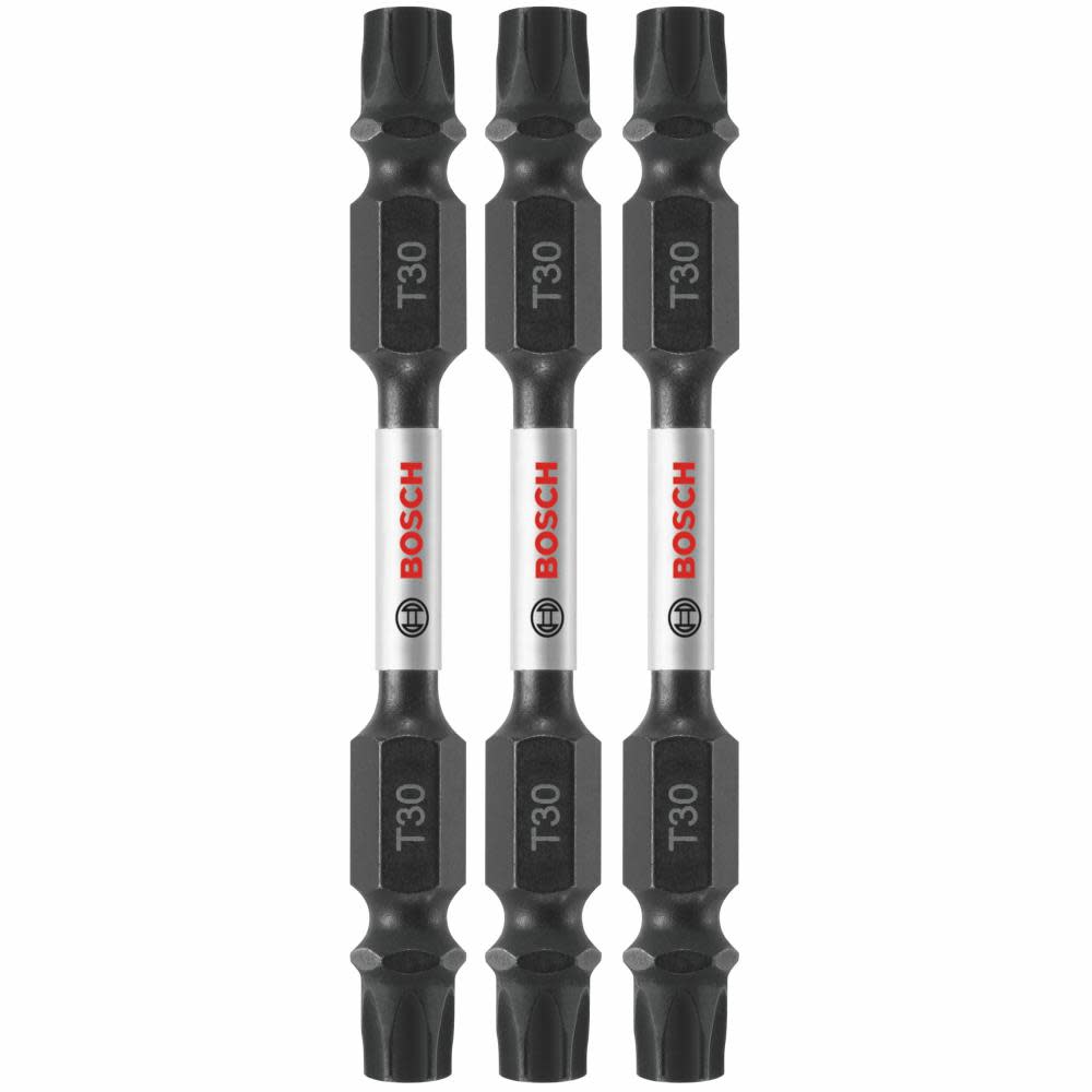 Bosch 3 pc. Impact Tough 2.5 In. Torx #30 Double-Ended Bits