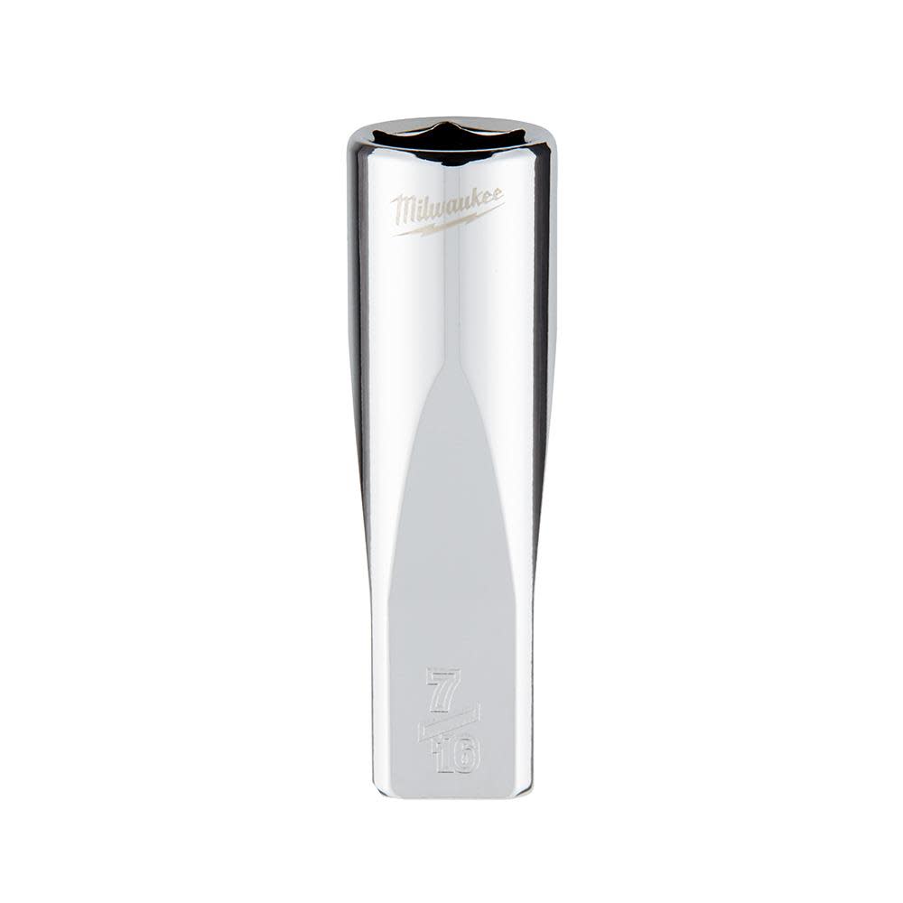 1/4 in. Drive 7/16 in. SAE 6-Point Deep Socket