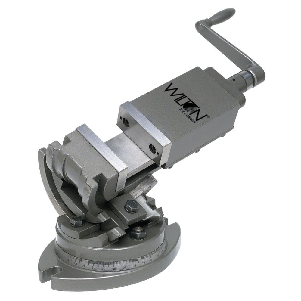 Wilton 3-Axis Precision Tilting Vise 6" Jaw Width 1-3/4 Depth