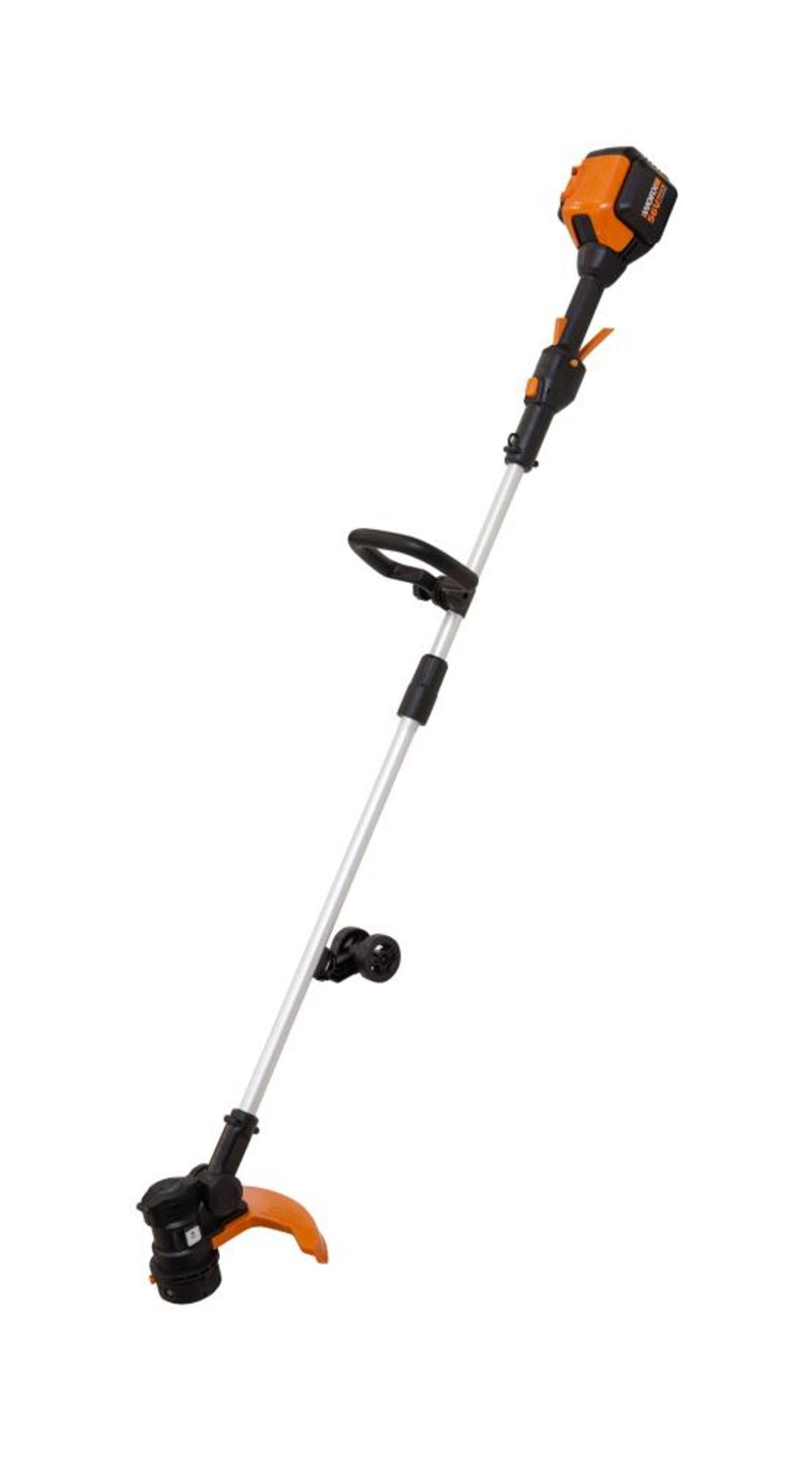 Worx 80-Volt Max 13-in Straight Cordless String Trimmer and Edger