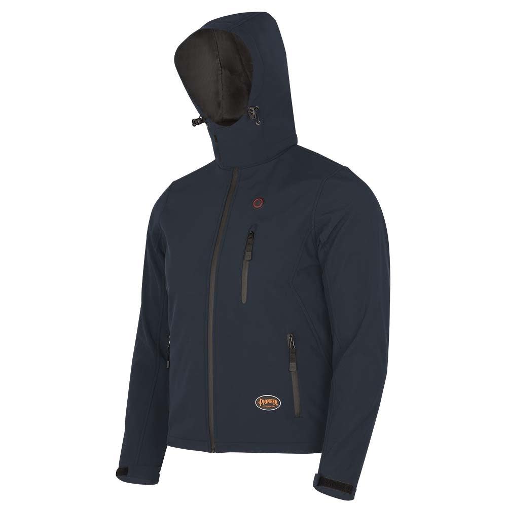 Pioneer 5432U Heated Softshell Jacket Navy 2X