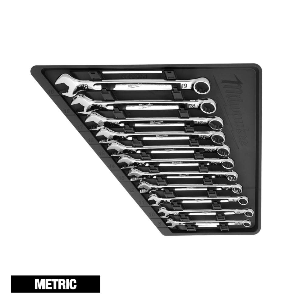 Milwaukee Metric Combination Wrench 11pc Set