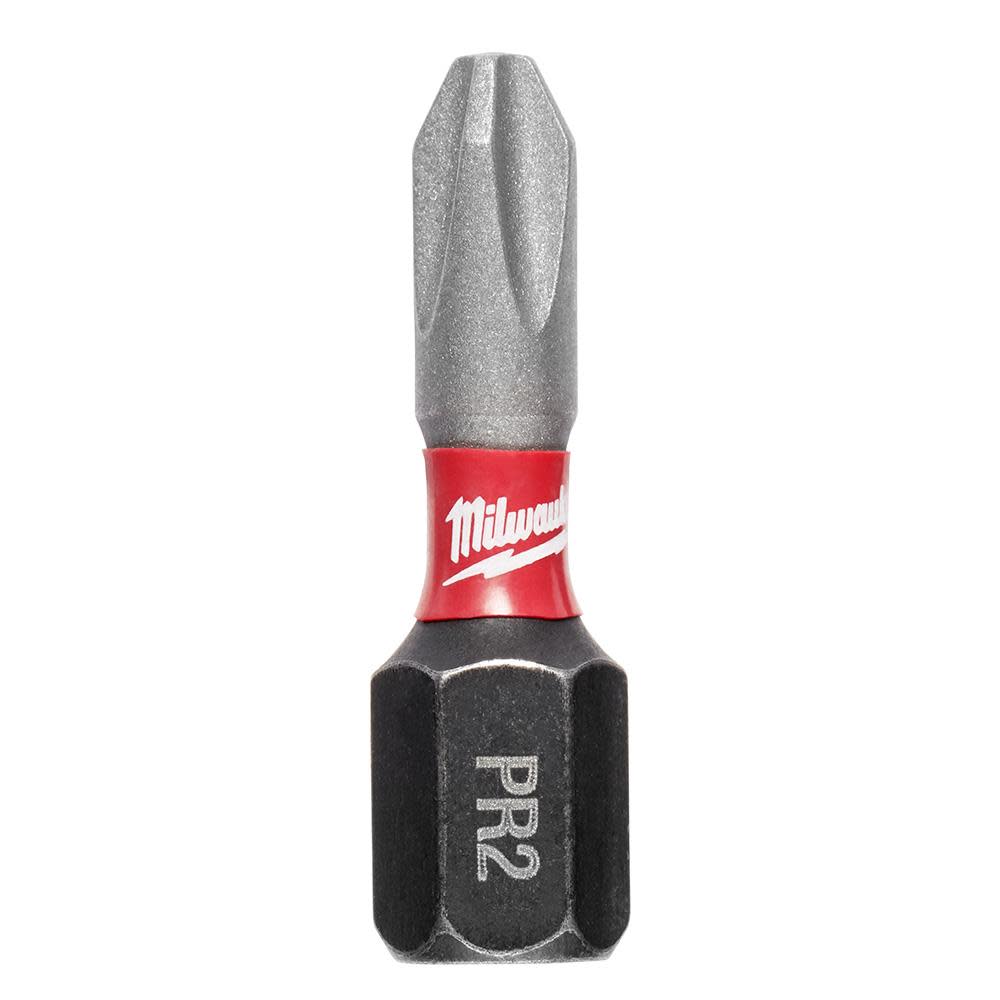 Milwaukee SHOCKWAVE Impact Phillips #2 Drywall Insert Bits 25PK