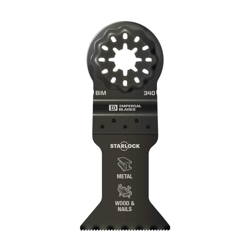 Imperial Blades IBSL340-1 Starlock 1-3/4" Standard Metal Blade 1PC