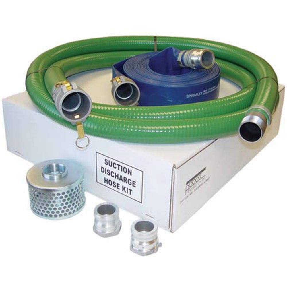 Honda 4 In. Water Pump Camlock Hose Kit
