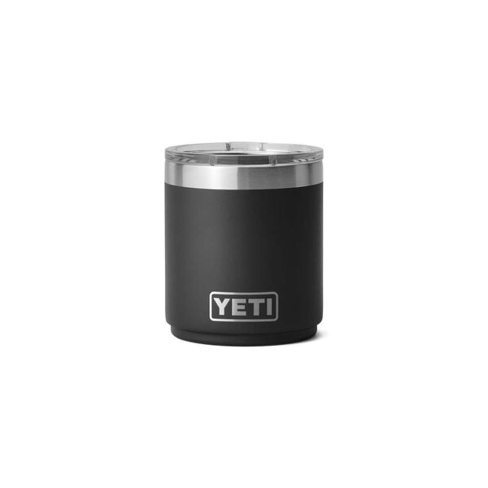 Yeti Rambler 10oz Lowball 2.0 with Magslider Lid Black