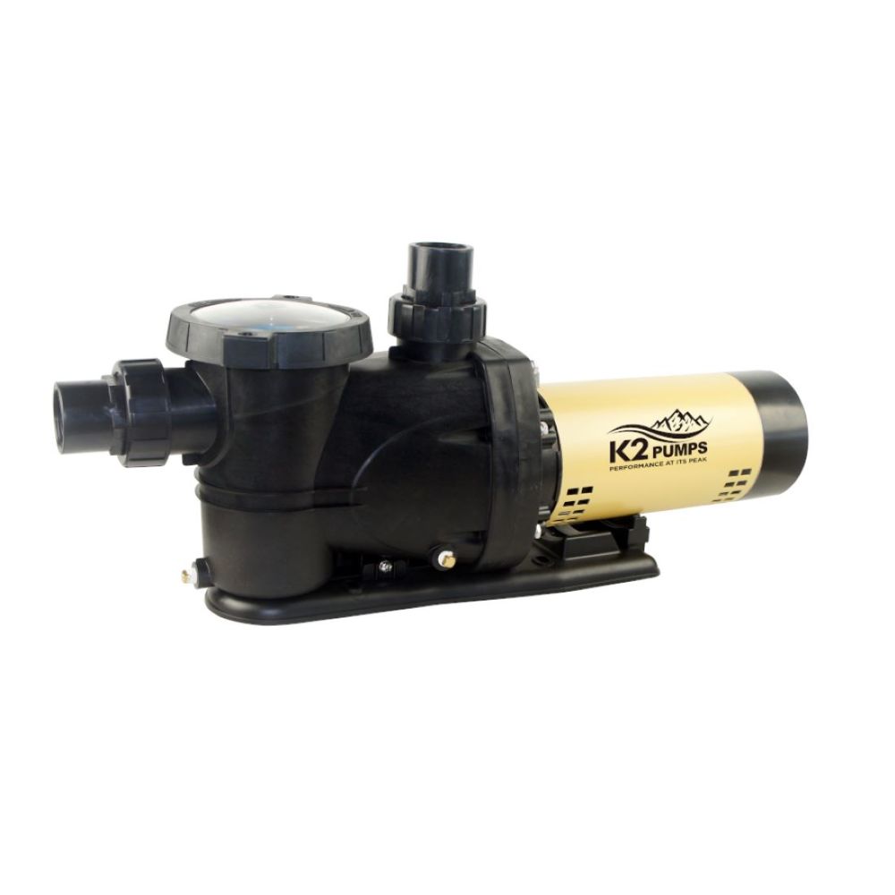 K2 Pumps Pool Pump 1.5 HP Self Priming Two Speed 230 Volt DOE Compliant
K2 Pumps Pool Pump 1.5 HP Self Priming Two Speed 230 Volt DOE Compliant