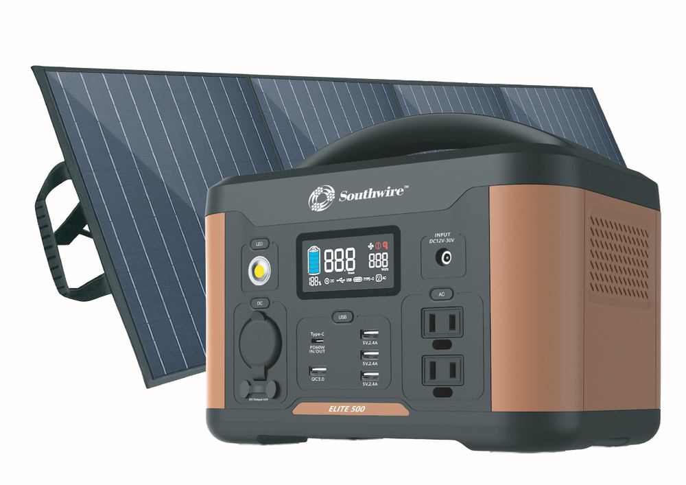 Southwire Elite 500 Series with Solar Panel Bundle