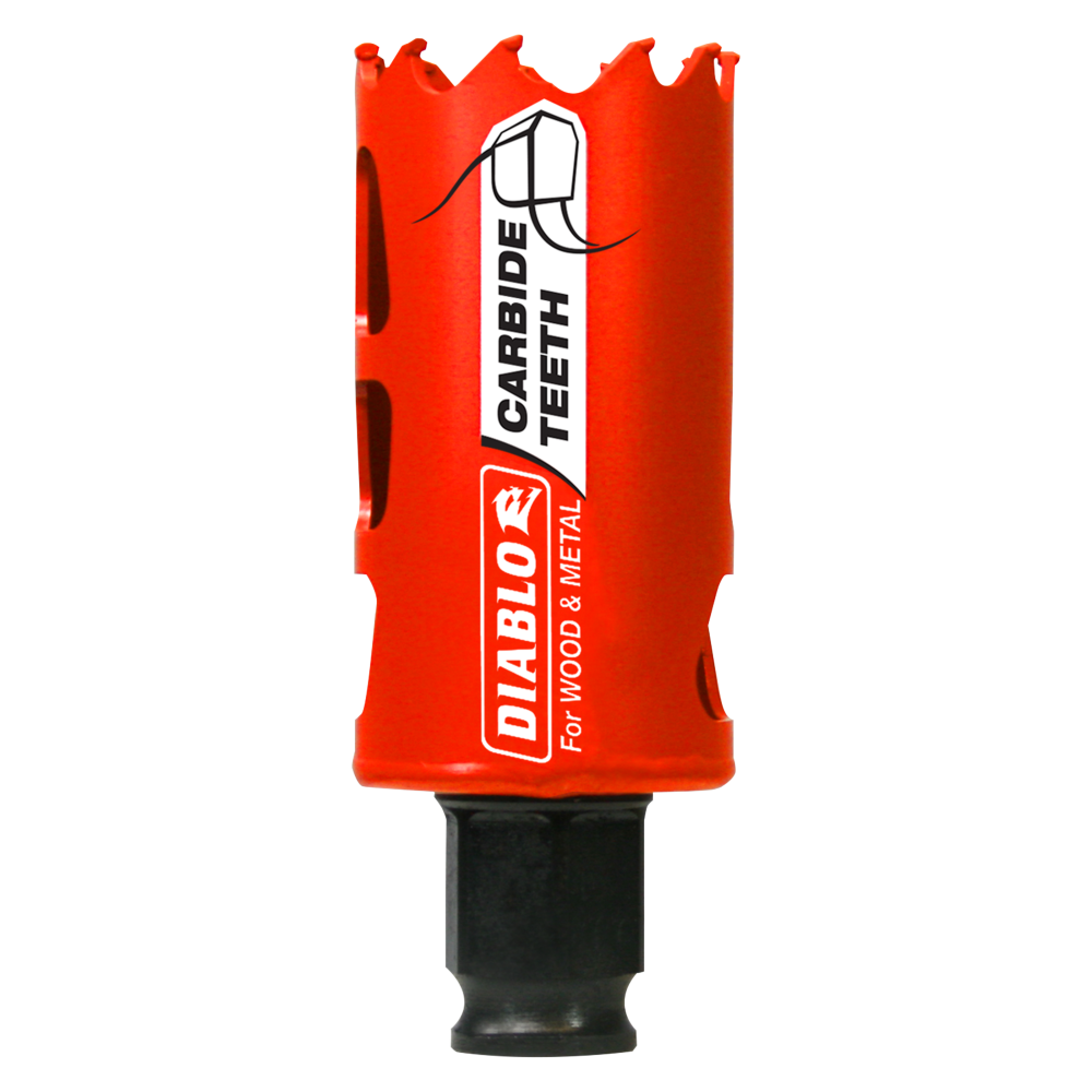 Diablo Tools 1-3/8" (35mm) Carbide-Tip Wood & Metal Holesaw