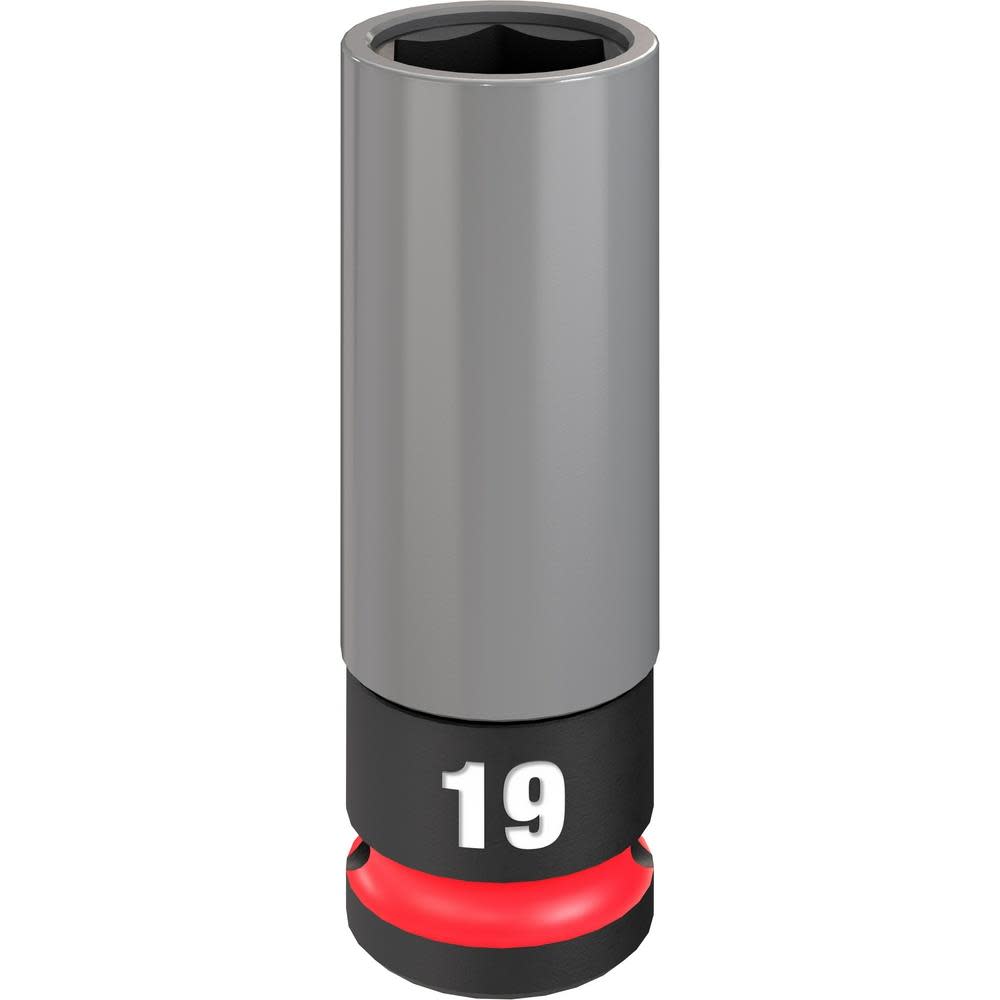 Milwaukee SHOCKWAVE Impact Duty Socket 1/2 Drive 19MM Metric Lug Nut Wheel
Milwaukee SHOCKWAVE Impact Duty Socket 1/2 Drive 19MM Metric Lug Nut Wheel