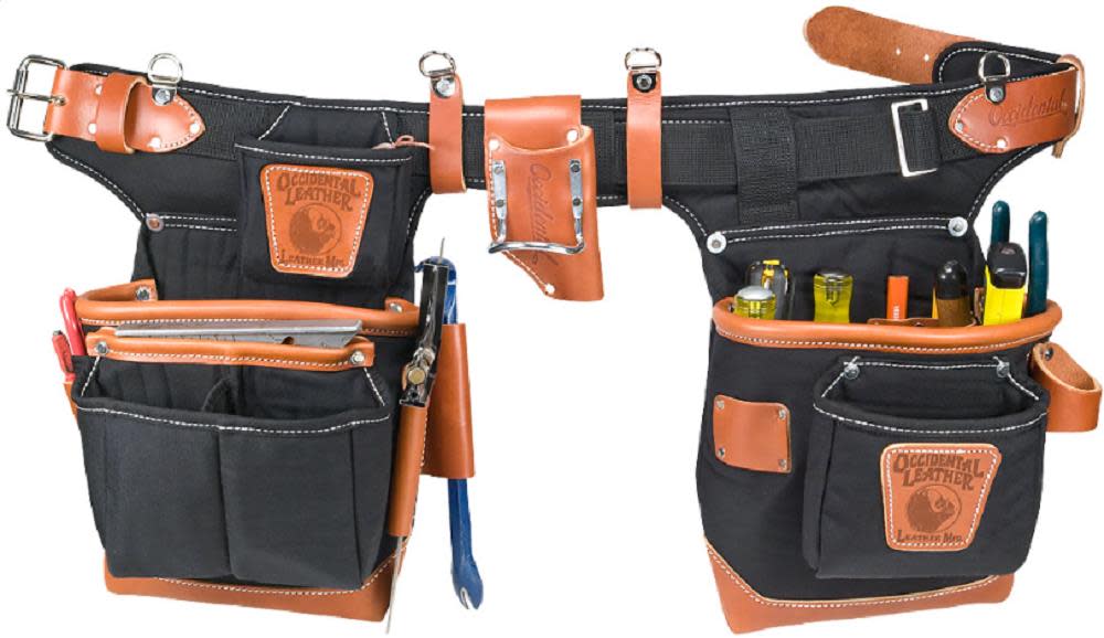 Occidental Leather Adjust To Fit Fat Lip Tool Bag Set Left Handed