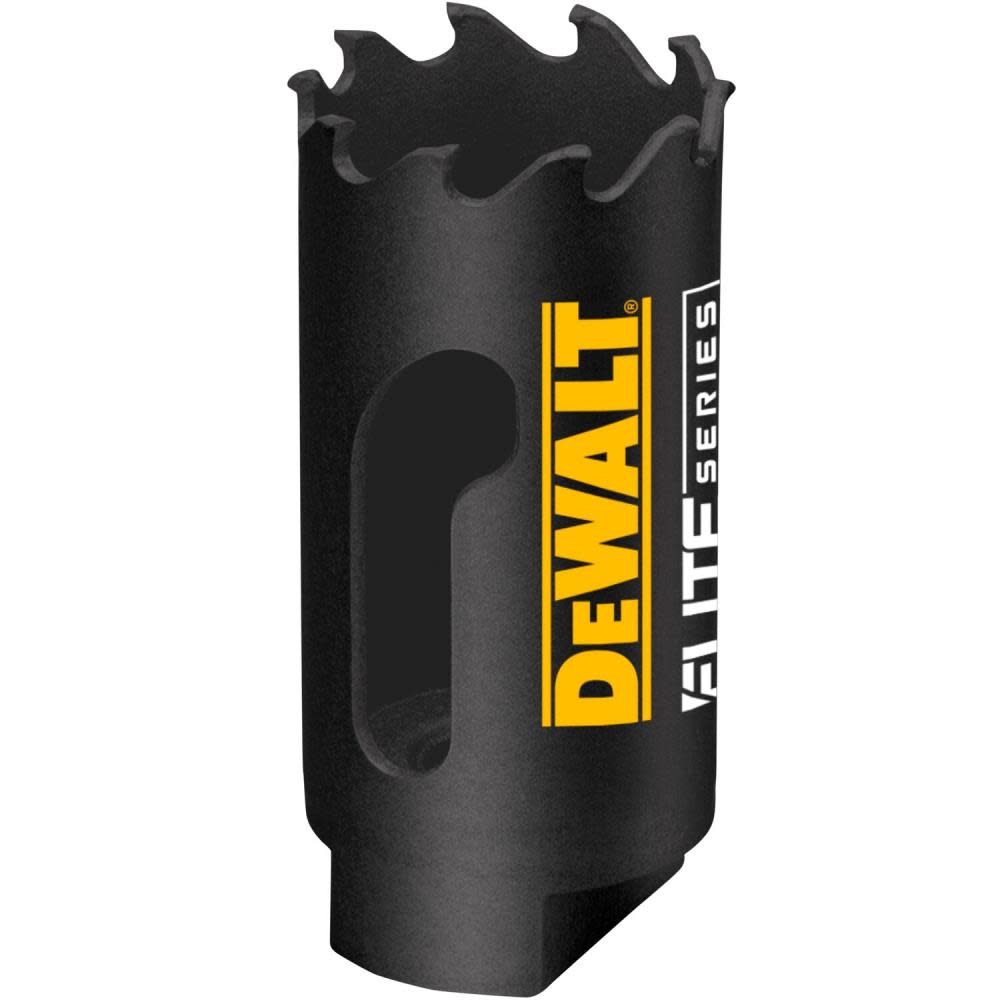 DEWALT ELITE SERIES Metal Cutting Carbide Hole Saws 1 1/8"