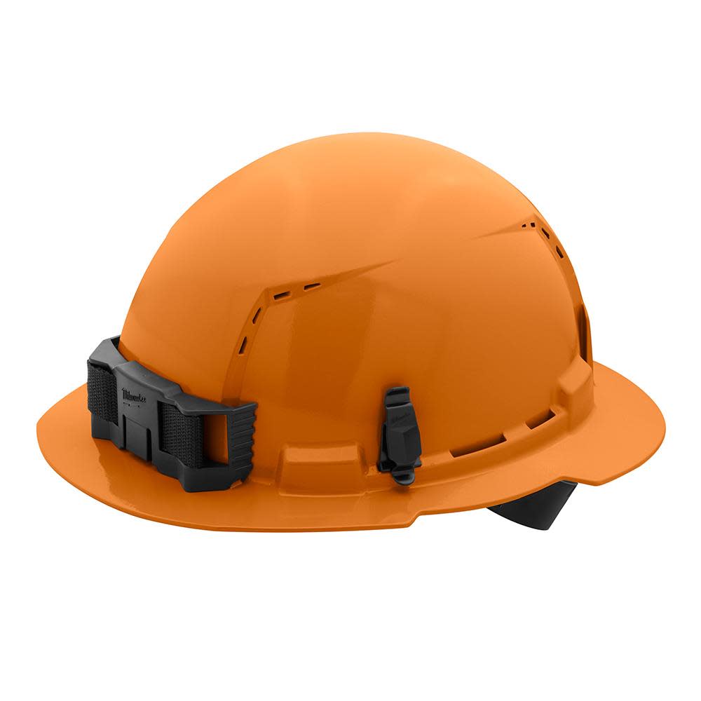Milwaukee Orange Full Brim Vented Hard Hat with 4pt Ratcheting Suspension Type 1 Class C
Milwaukee Orange Full Brim Vented Hard Hat with 4pt Ratcheting Suspension Type 1 Class C