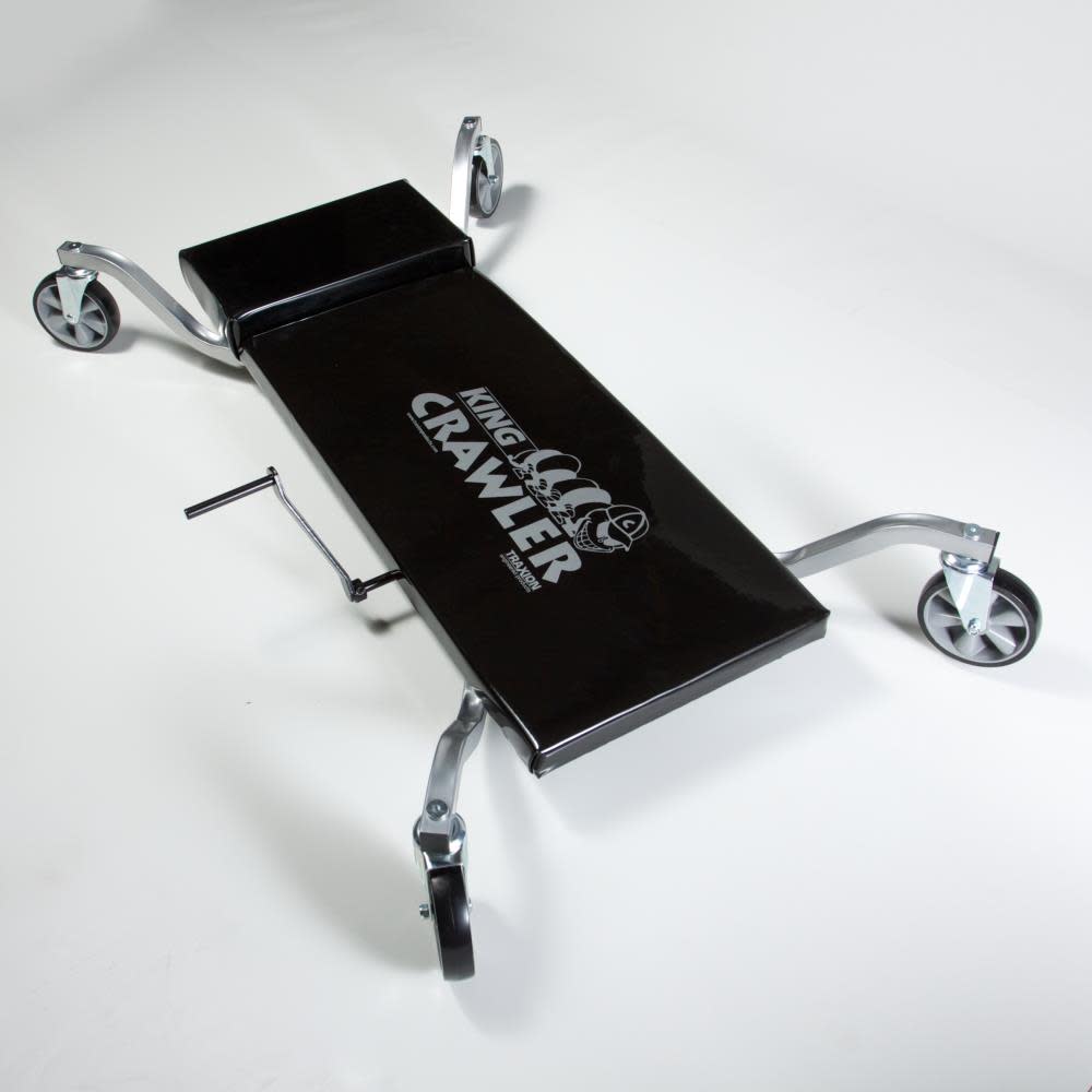 Traxion King Crawler with 5 In. PVC Casters with Brake