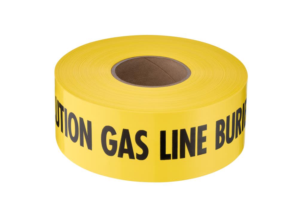 Empire Level SHIELDTEC Standard Non Detectable Tape Gas Line