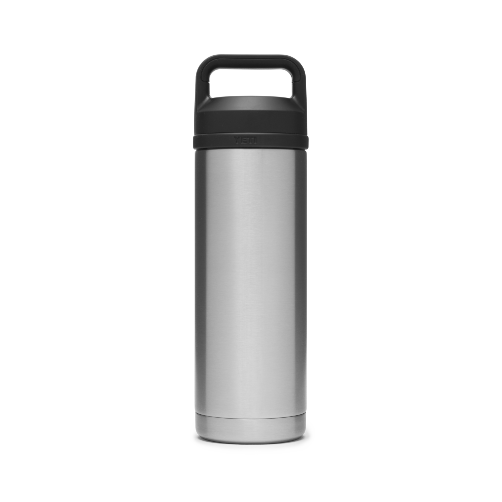 Yeti 18oz Rambler Bottle with Bottle Chug Cap - Stainless Steel