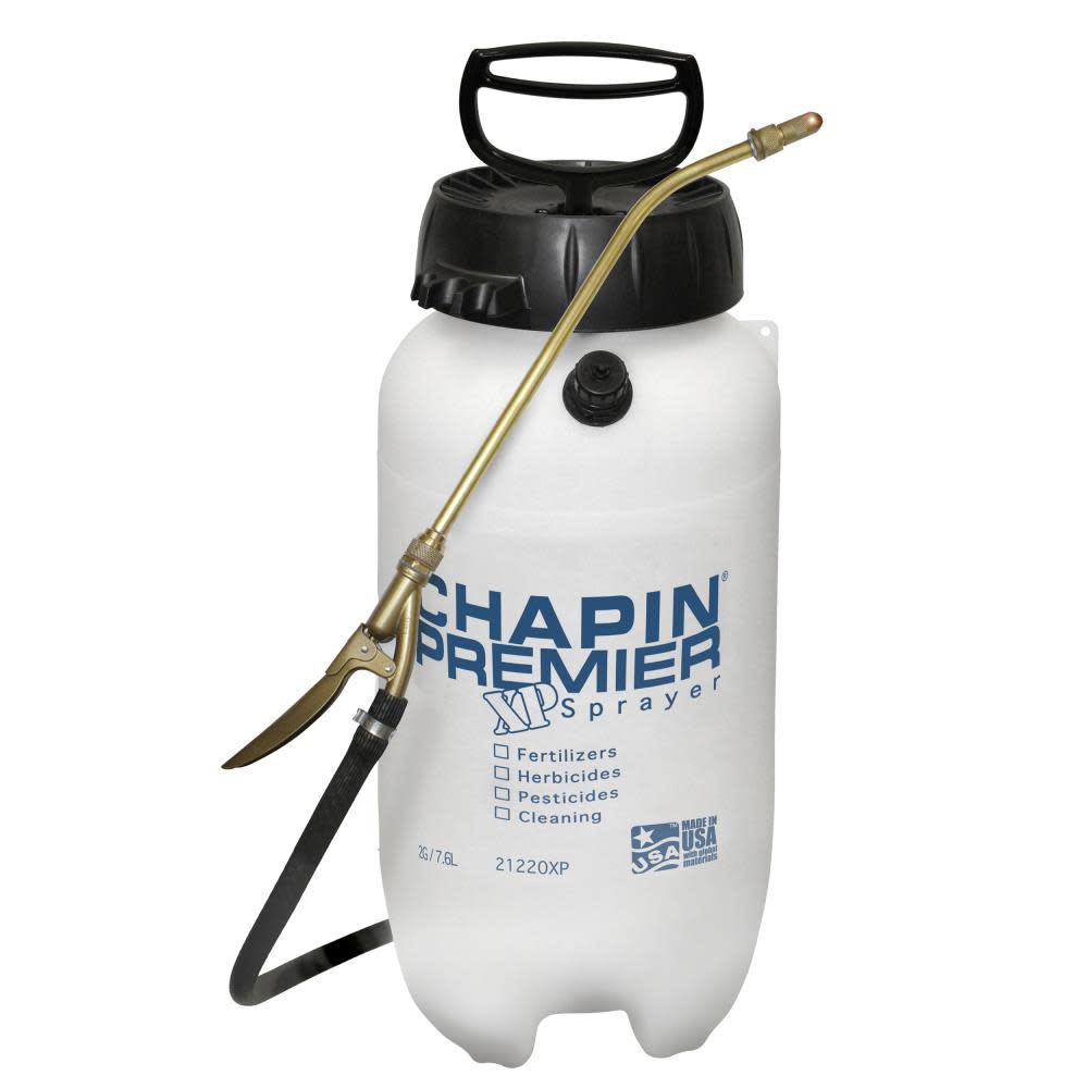Chapin Mfg 21220XP 2 Gallon Xtreme Pro XP Poly Sprayer for Fertilizer Herbicides and Pesticides
Chapin Mfg 21220XP 2 Gallon Xtreme Pro XP Poly Sprayer for Fertilizer Herbicides and Pesticides