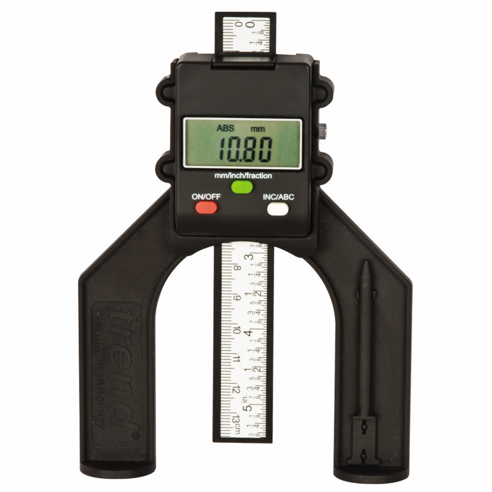 Trend Digital Depth Gauge 2-3/8 In. Jaw
